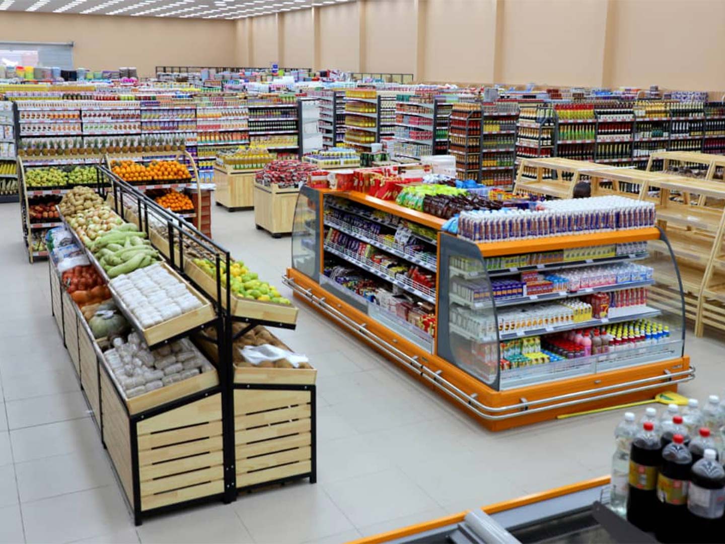 Jambo Mart - Estante de supermercado