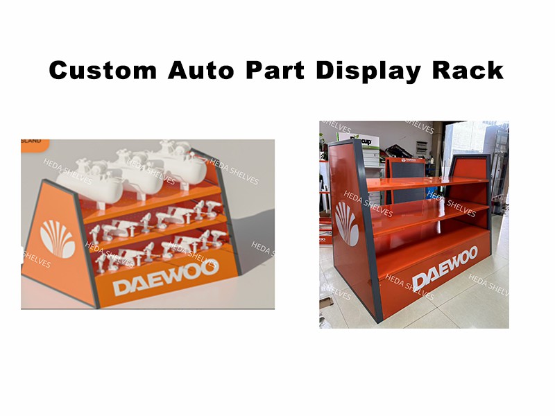 Auto Parts Display Rack