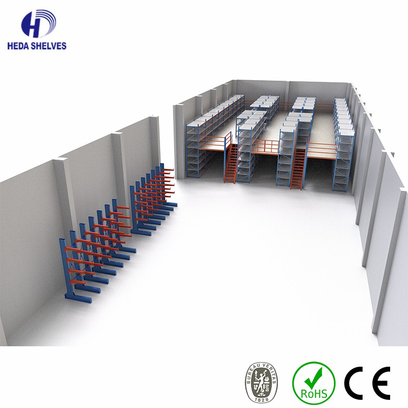 cantilever racking layout