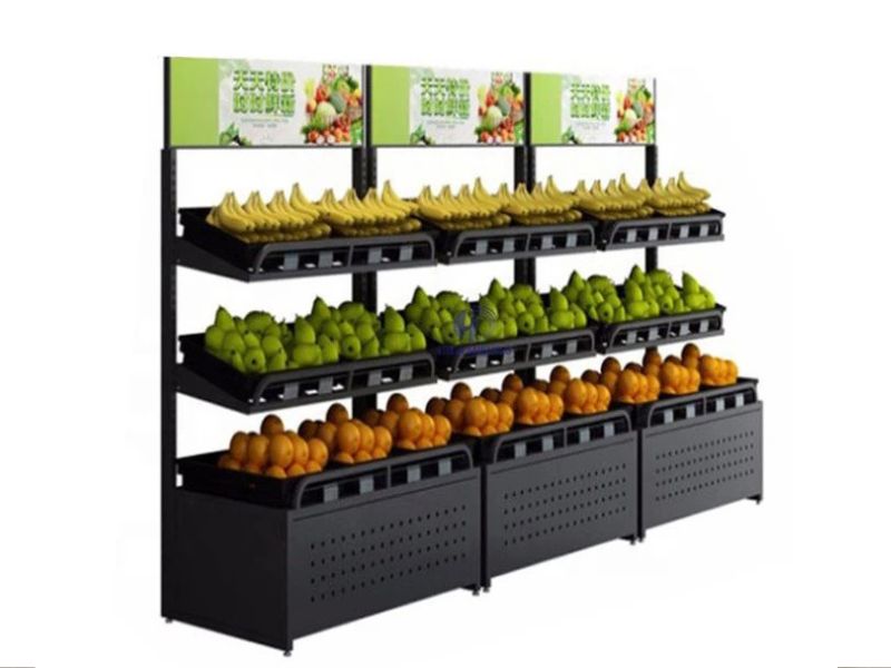 Vegetable Fruit Display Rack