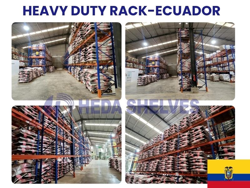 2000kg/layer ecuador pallet racking system