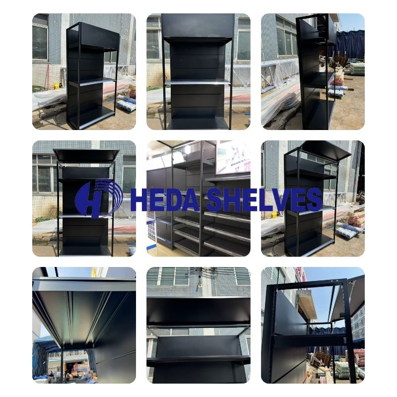 Foldable Top Gondola Shelves