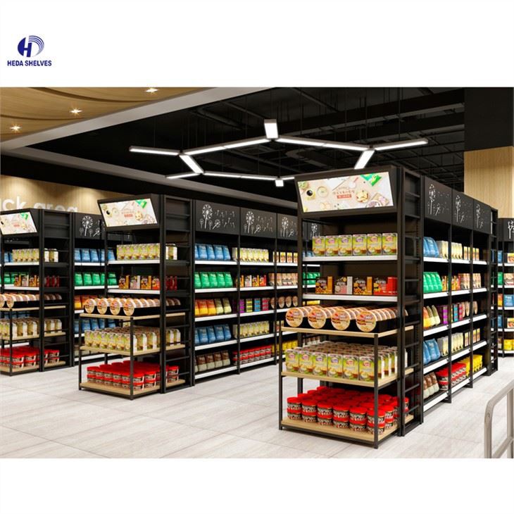 Hypermarket Gondola Shelves Wholesale