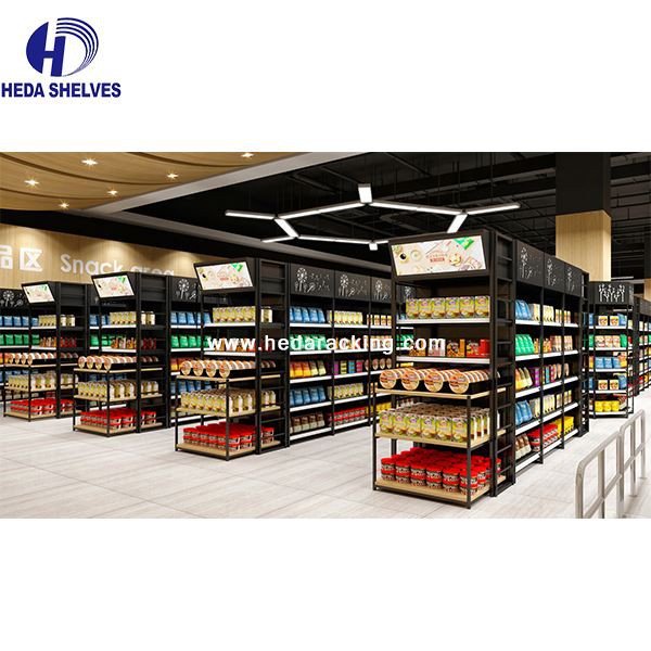 Supermercado Estante Estante Tienda De Comestibles