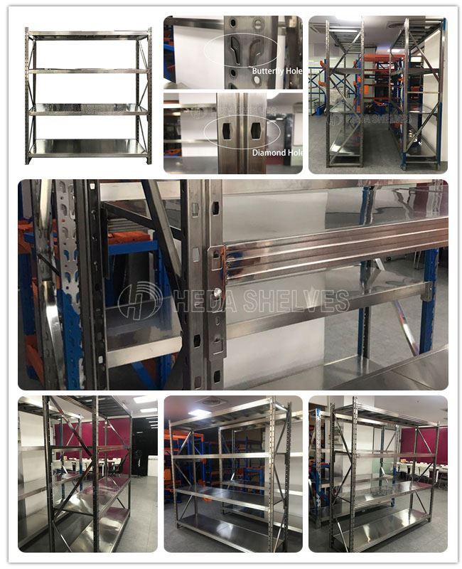 stainless steel shelves